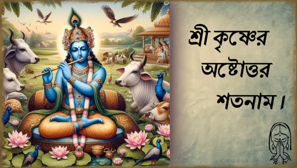 শ্রী কৃষ্ণের অষ্টোত্তর শতনাম লিরিক্স