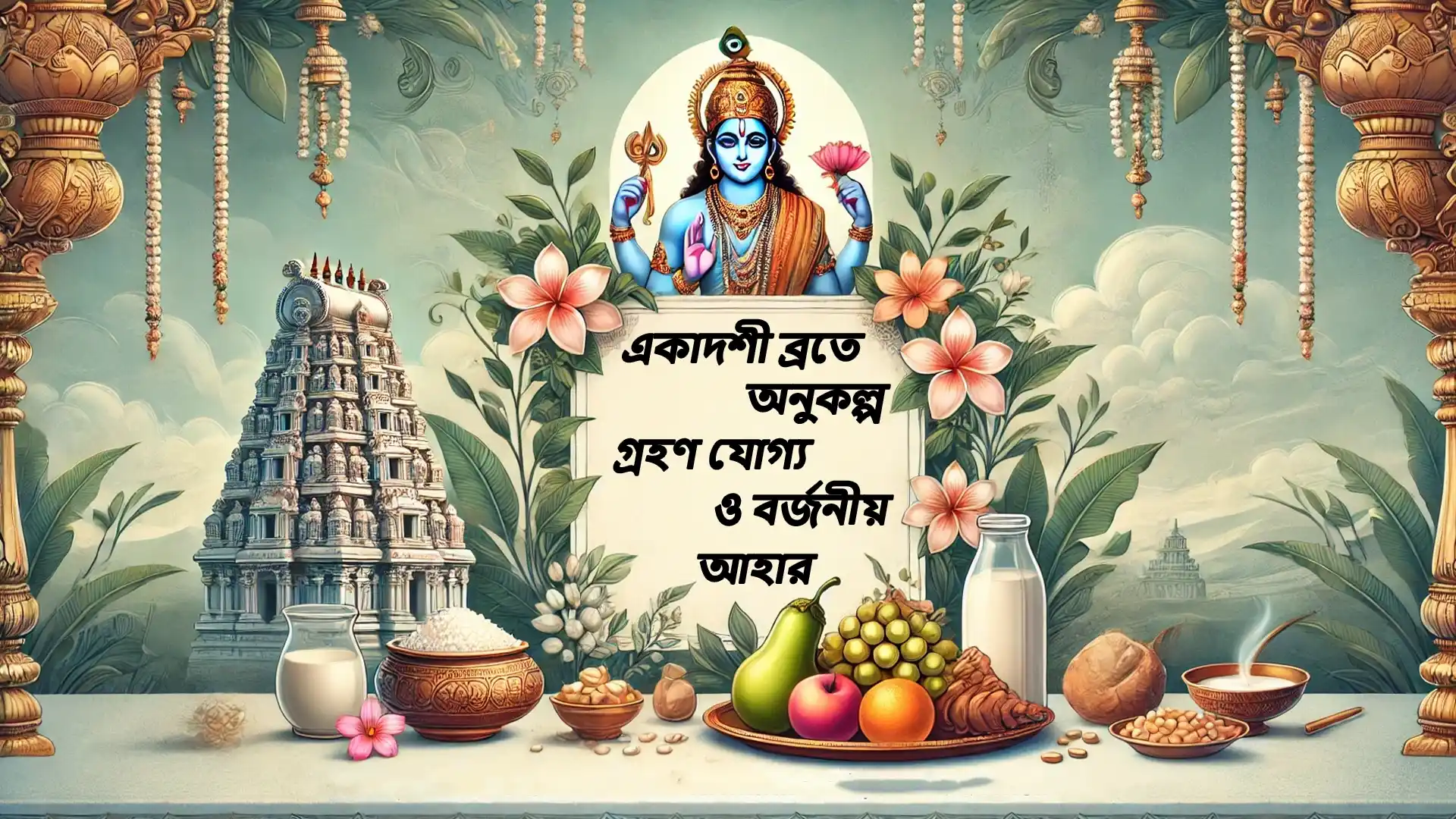 একাদশী ব্রতের খাদ্যতালিকা