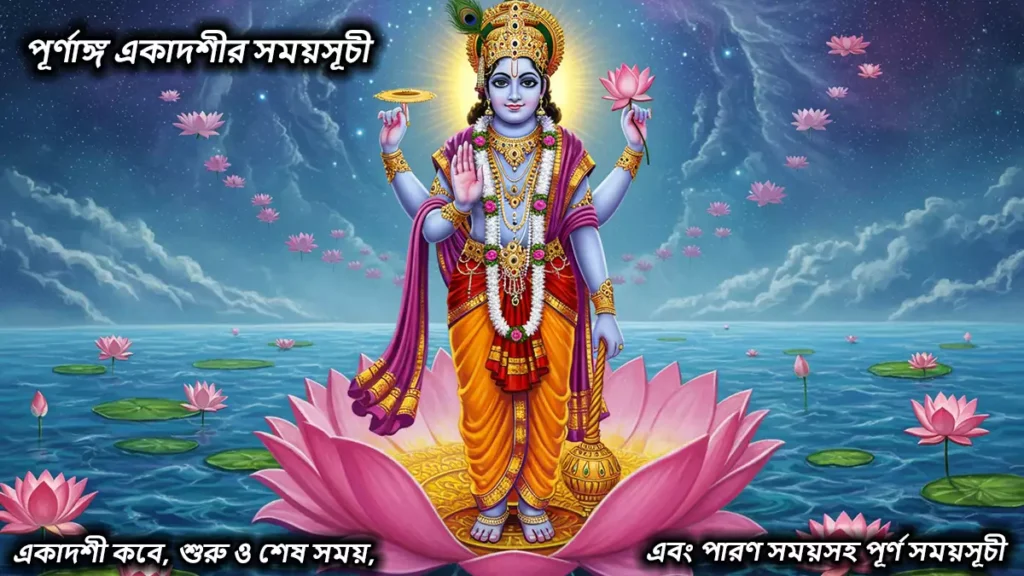 একাদশী সময়সূচী
