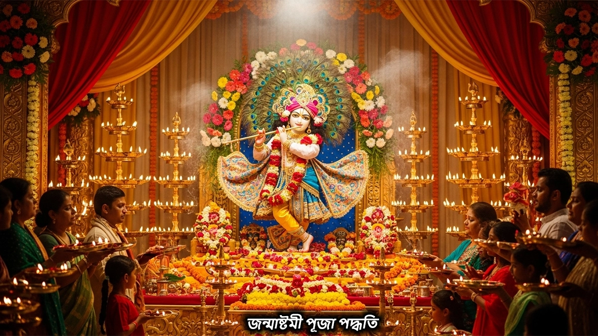 জন্মাষ্টমী পূজা পদ্ধতি