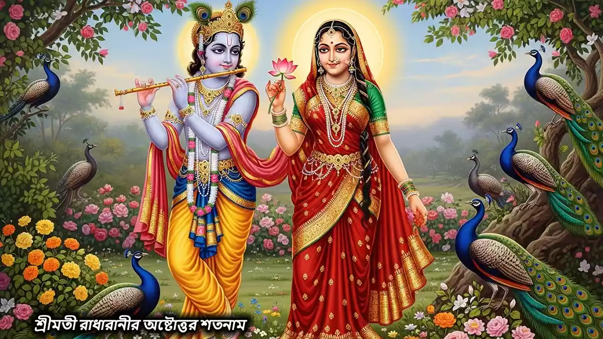 রাধারানীর অষ্টোত্তর শতনাম