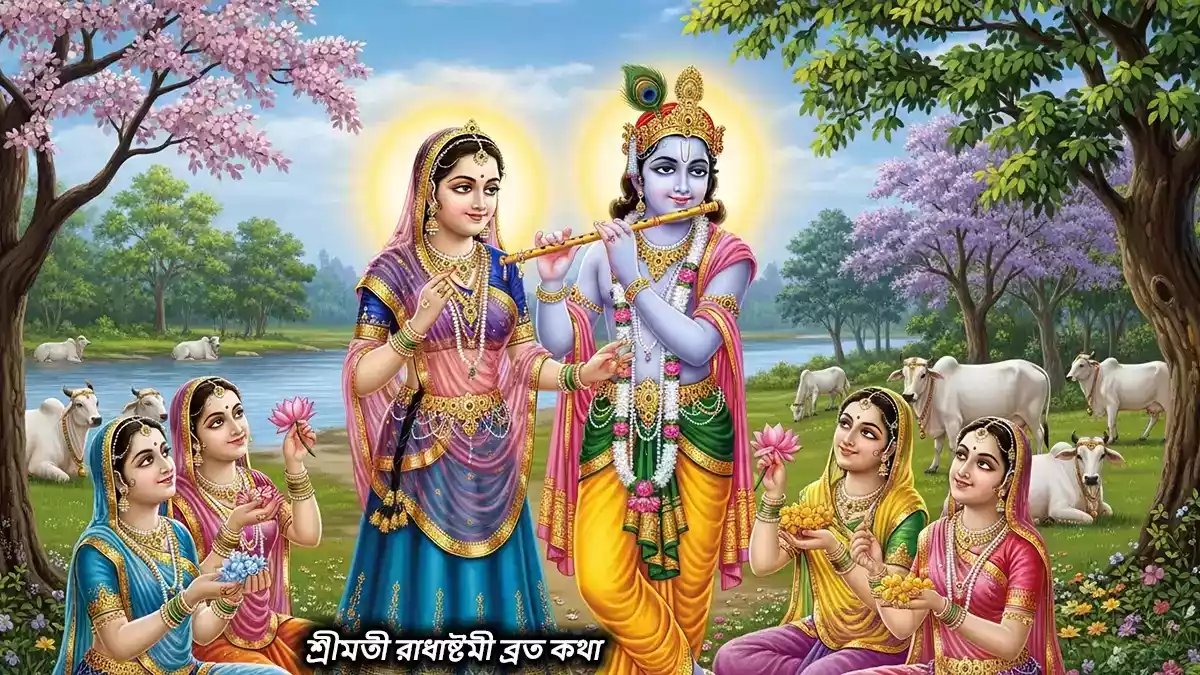 রাধাষ্টমী ব্রত কথা